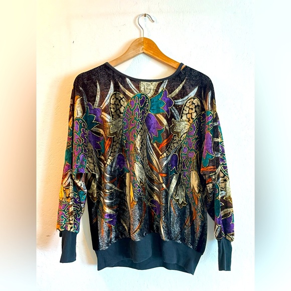 ☀️50% Off! Summer Sale☀️ Vintage Velvet Top - Picture 1 of 6